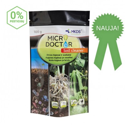 Microdoctor Soil cleaner dirvos higienai ir sveikatai, 100 g